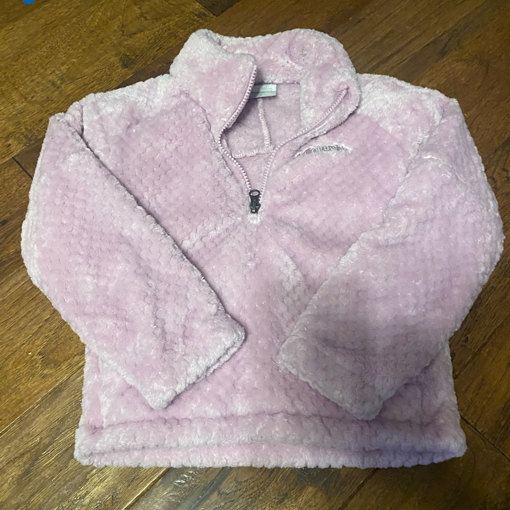 Girl’s Columbia Fireside Half Zip Fleece